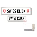 Swiss Klick Silber matt Langformat