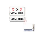 Swiss Klick Chrom glanz Hochformat